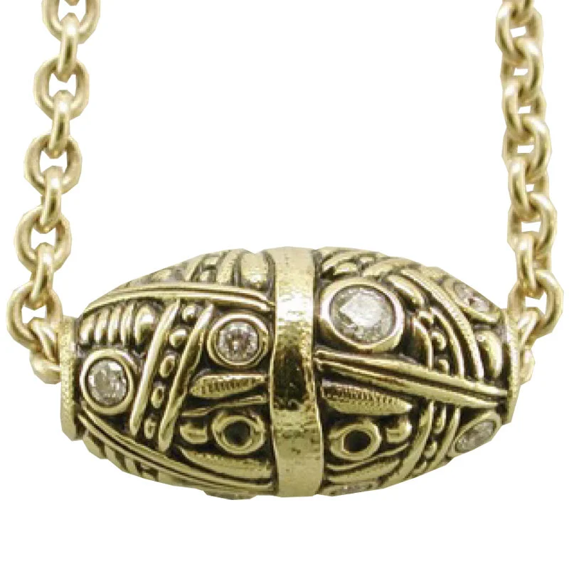 Black Onyx Bracelet Alex Sepkus Melon Pendant Necklace - M-719