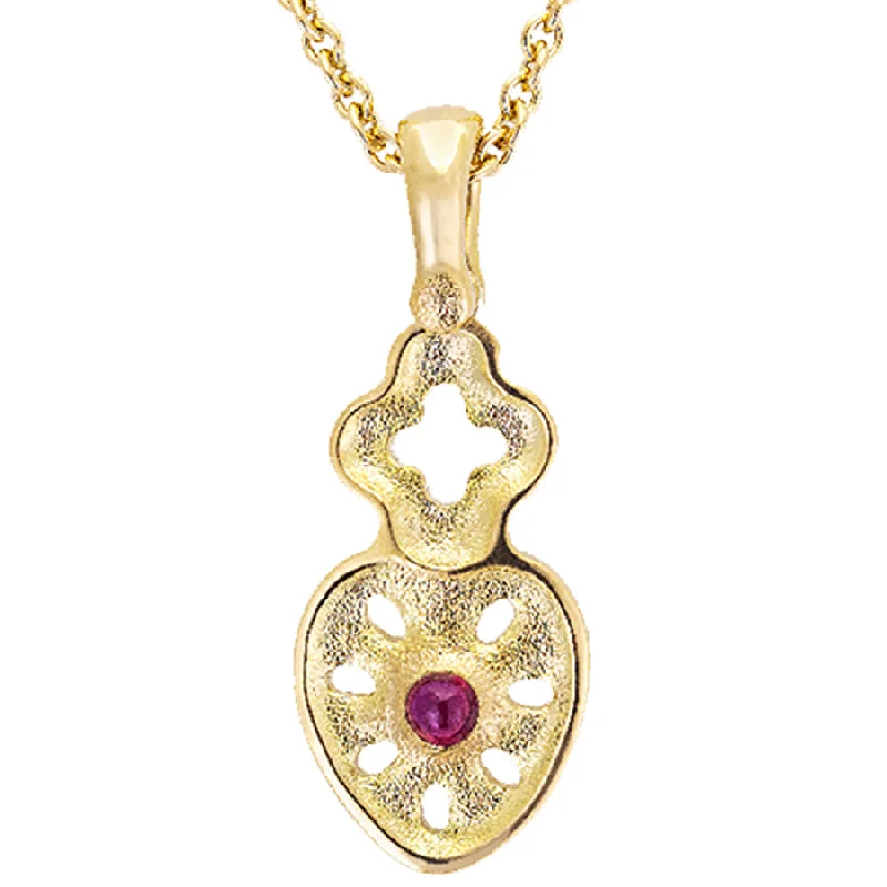 Alex Sepkus Sacred Heart Pendant Necklace - M-14015