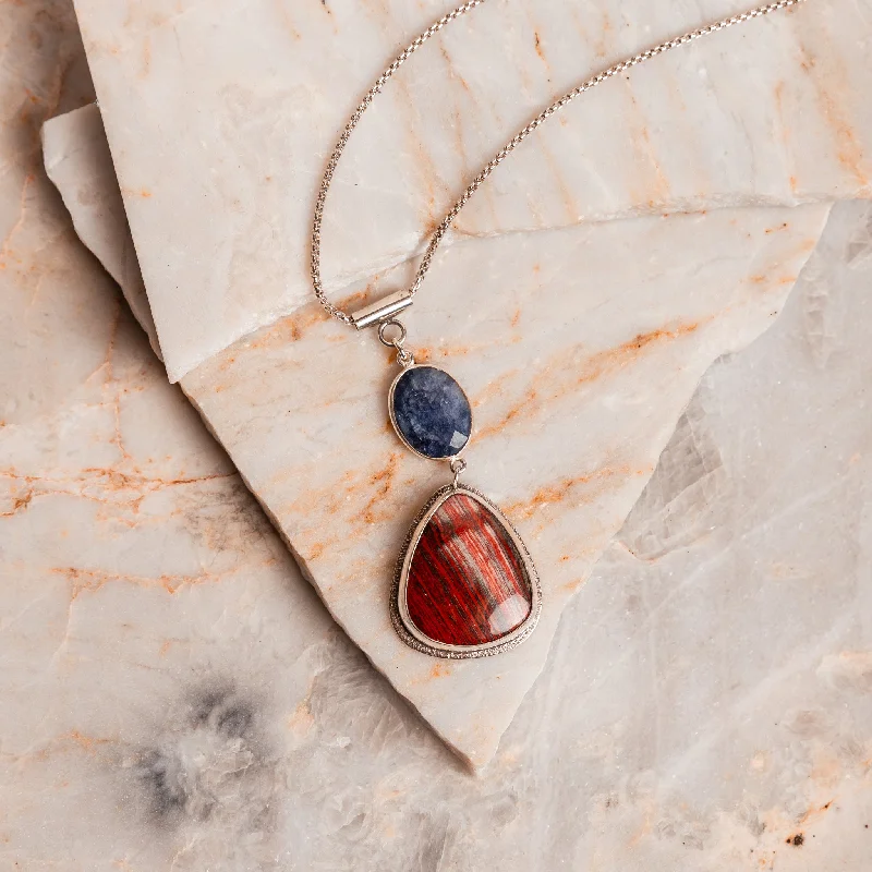 Blanche Gemstone Necklace