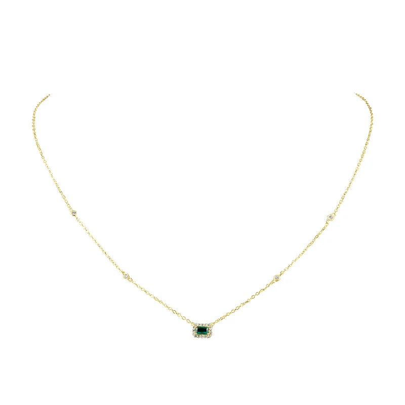 Nora Emerald Necklace