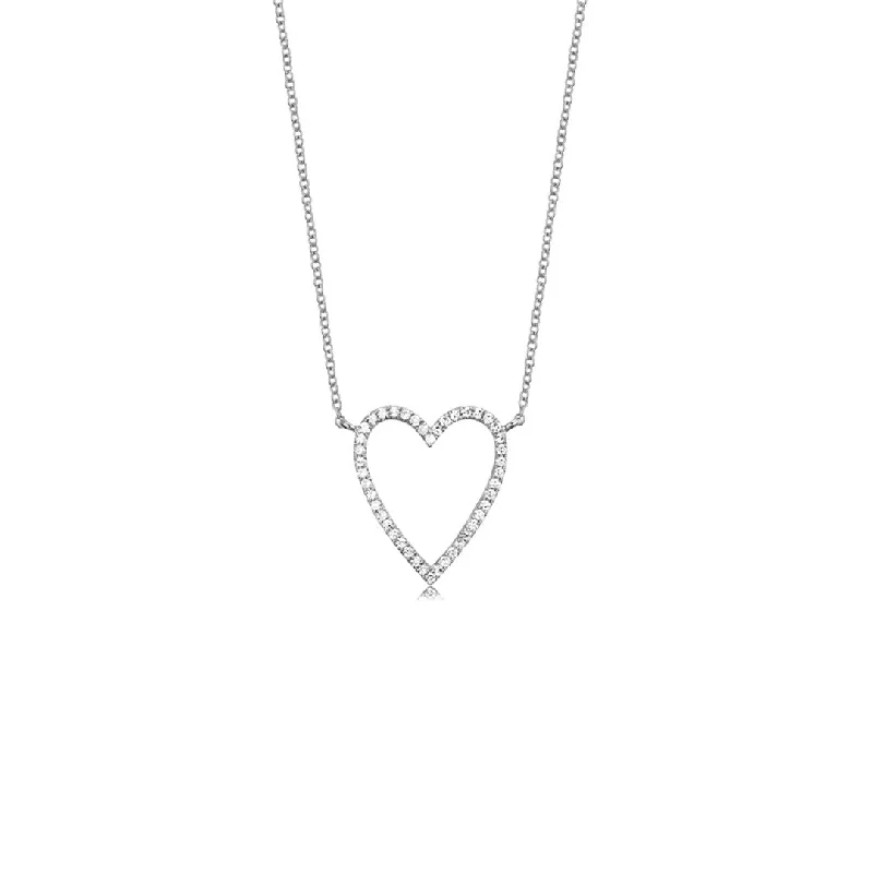 18" 0.10 ctw Diamond Stationary Pendant Necklace | 10266465