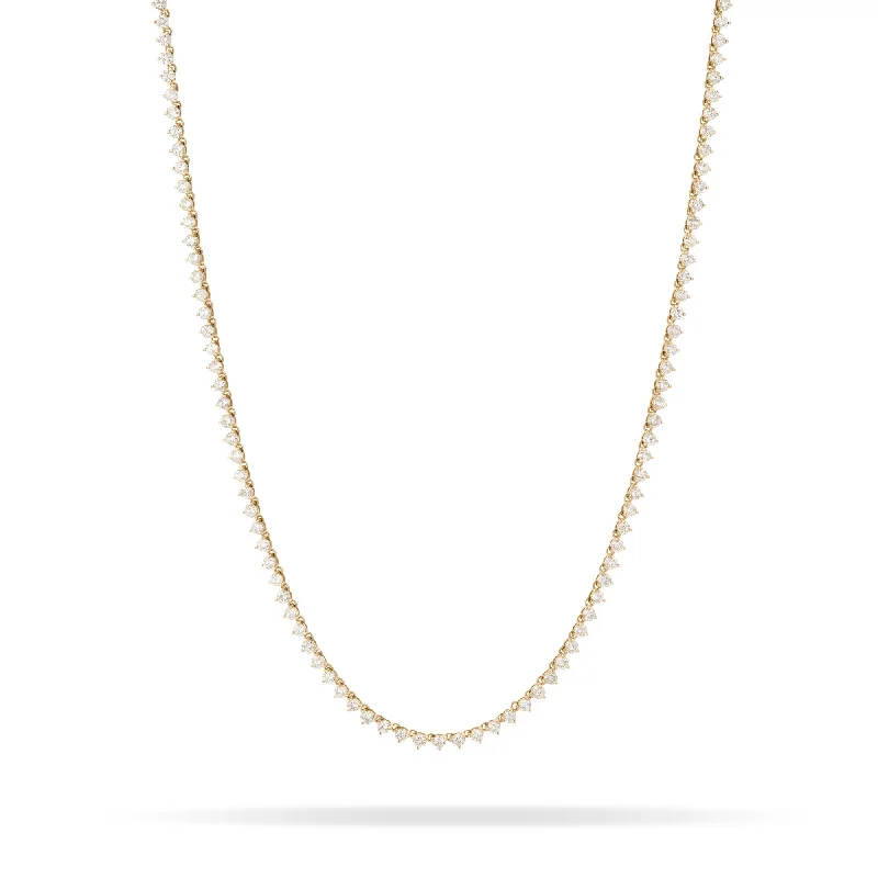 Diamond Rounds Riviera Necklace