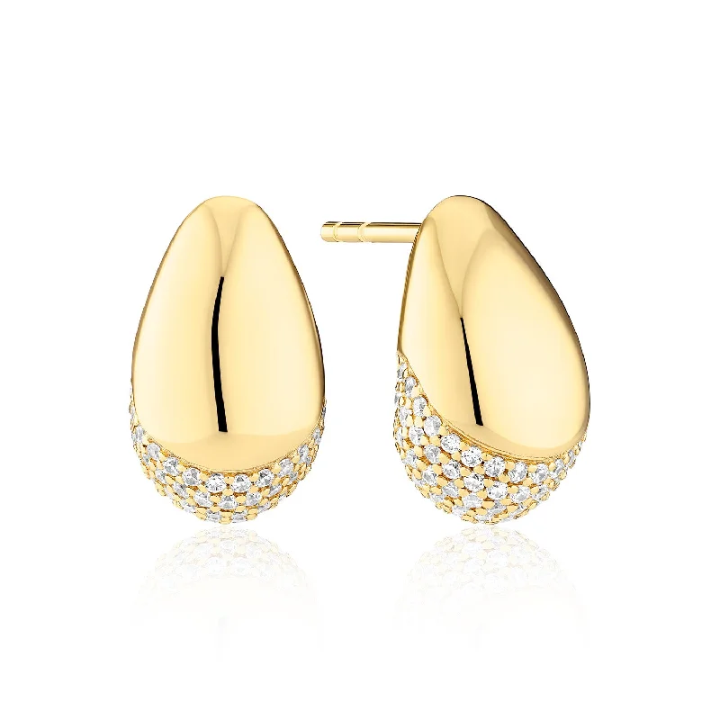 Zirconia Stud Earrings Earrings Goccia