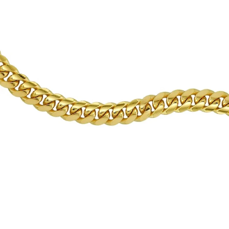 10KT Yellow Gold 8.5-inch 5.5MM Miami Cuban Link Bracelet