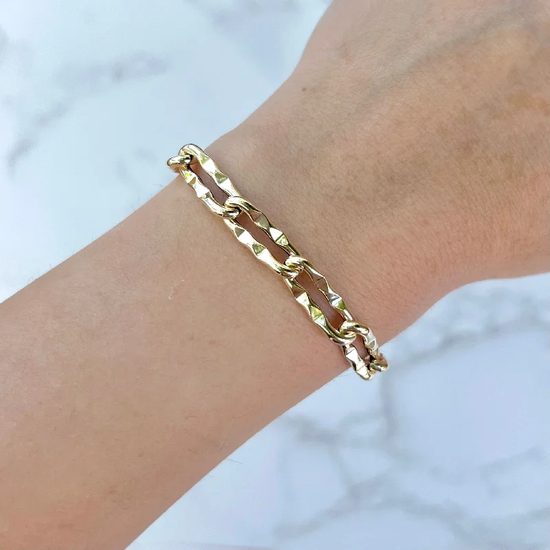 14K GOLD JOYCE BRACELET