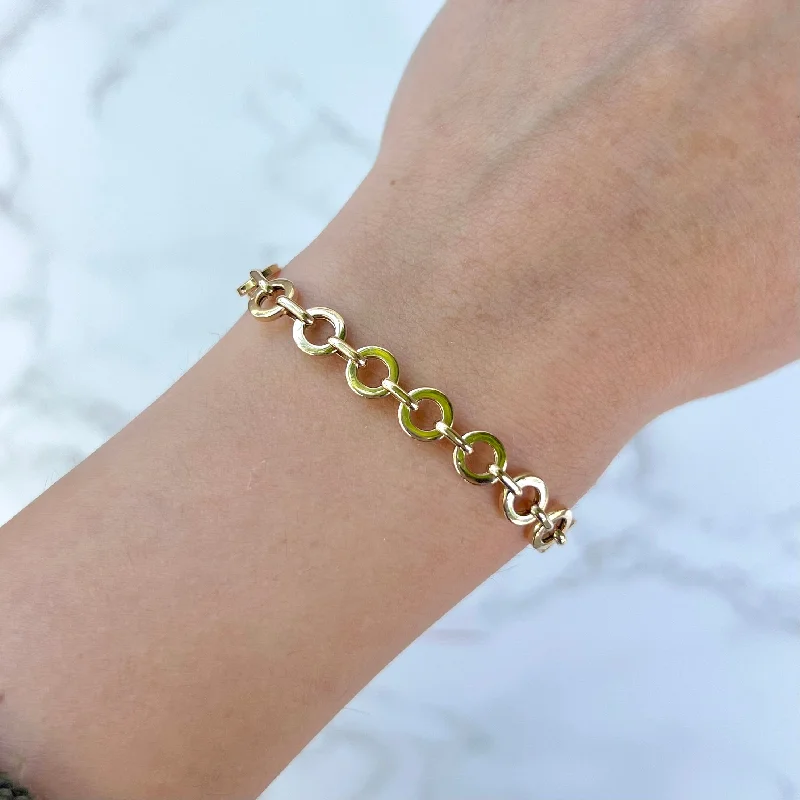 14K GOLD LIZZIE BRACELET