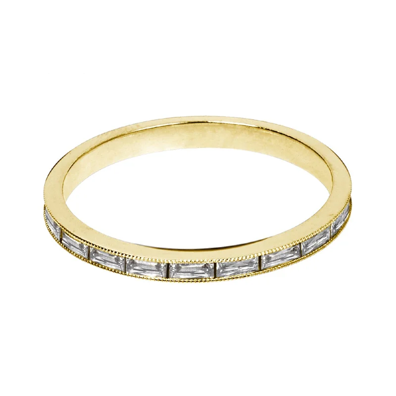 Diamond Baguette Eternity Band