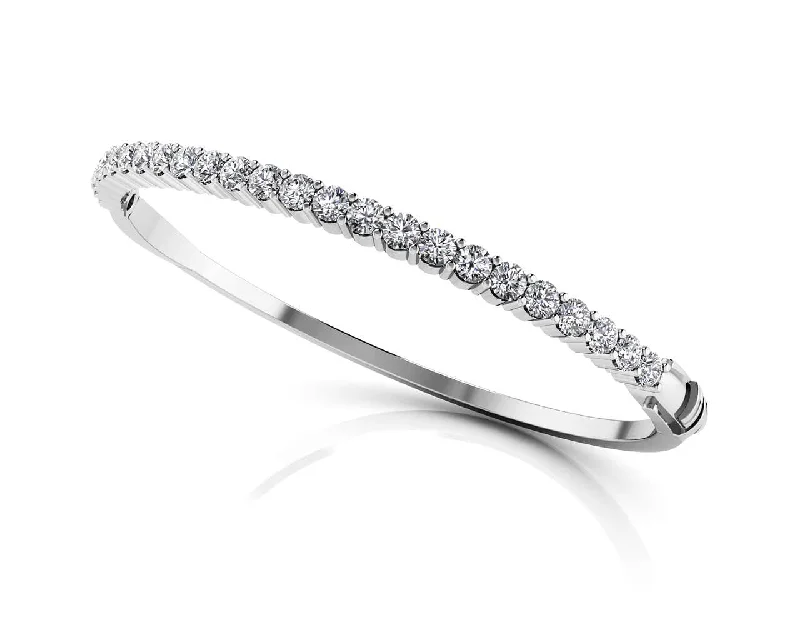 Diamond Top Bangle Diamond  with 3.99 ct.(finished) 3.8mm