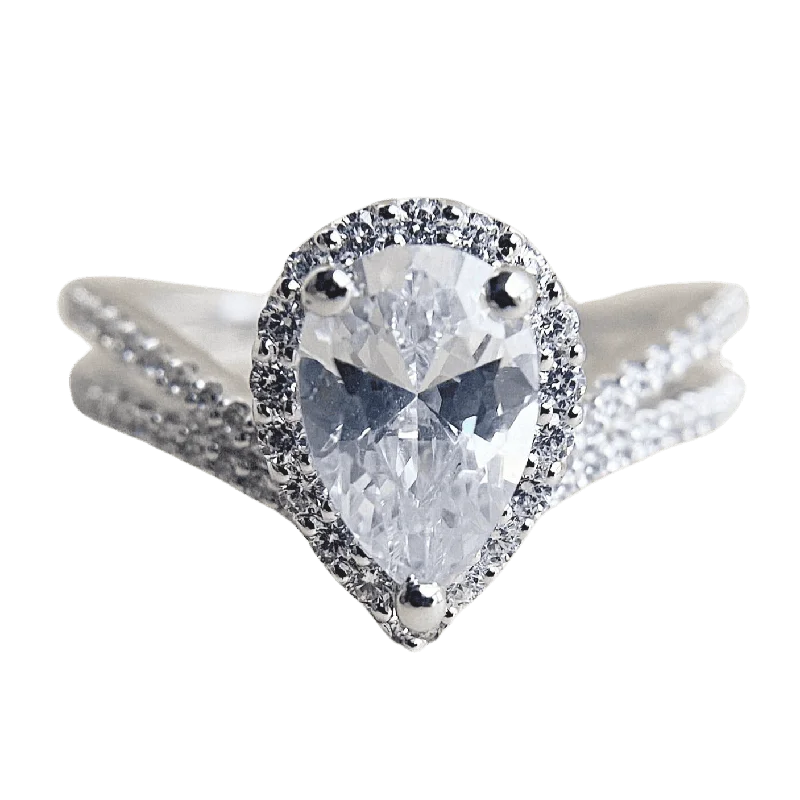 Pear Shape Ring