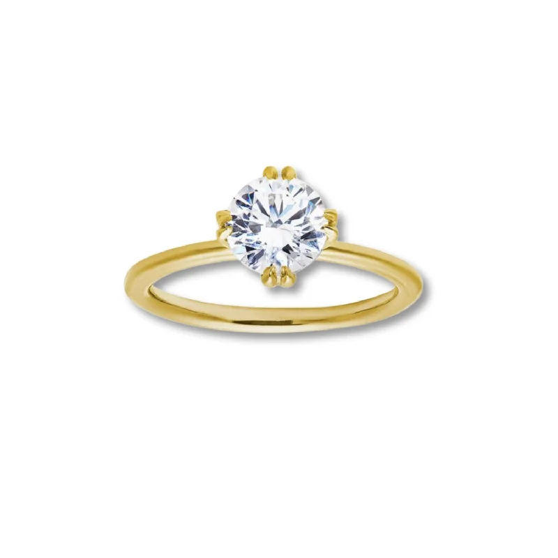 Handcrafted Gemstone Jewelry Primrose Engagement Ring