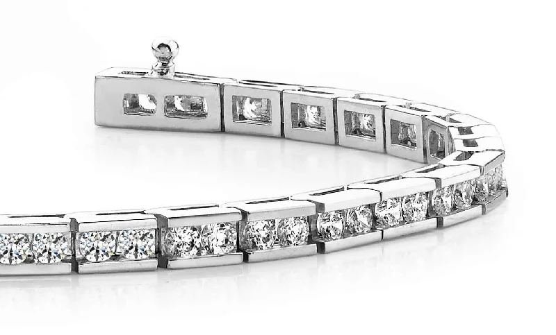 Timeless Roadway Diamond  Tennis Bracelet with 2.77 ct.(finished) 2.0mm