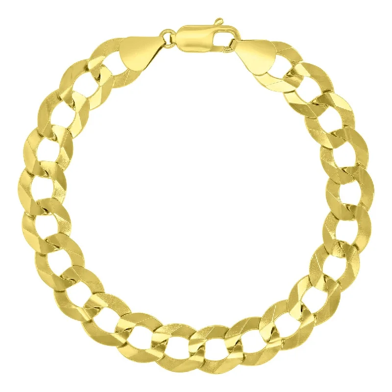 Titán by Adrian Gonzalez 8.5-inch Curb Bracelet in 14KT Gold