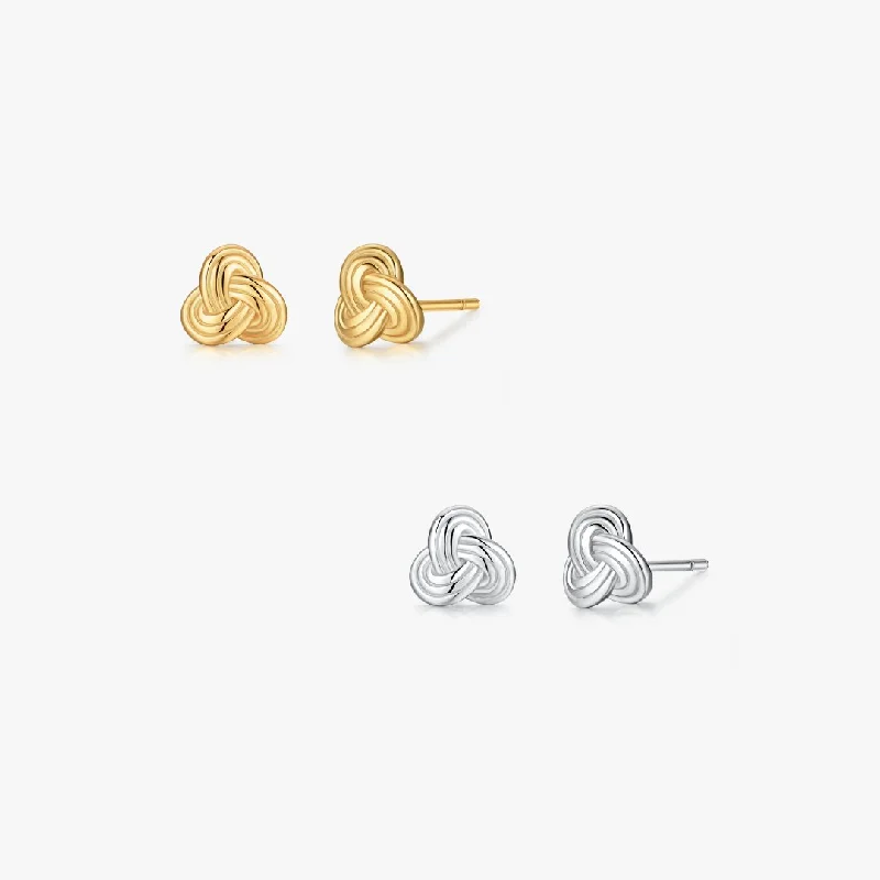 Twisted Knot Studs (Greek Inspired Collection)
