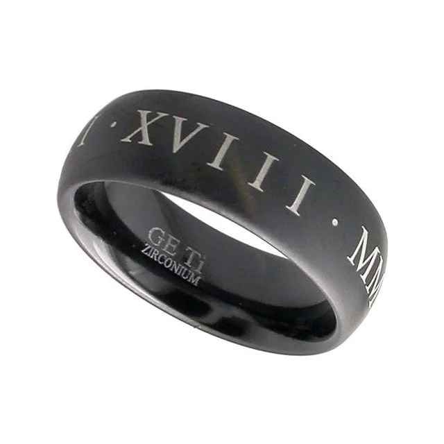 Zirconium Ring - 4004BRN